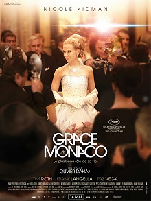 movie poster, Grace of Monaco, Festivale film review; 220x293