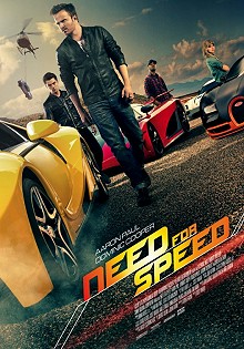 movie poster, Need for Speed, Festivale film review; 220x315