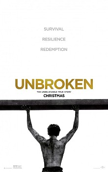 movie poster Unbroken, Fesitvale film review; 220x349