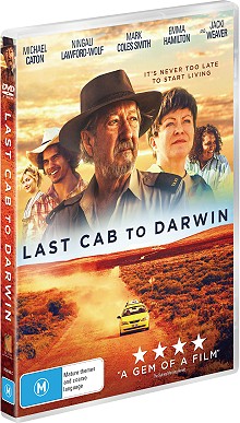 DVD Cover, Last Cab to Darwin, Festivale film review; 220x387