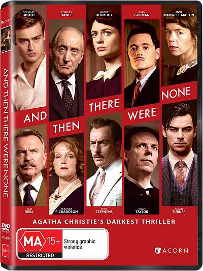 DVD cover, And Then There Were None, Festivale giveaway; 400x533