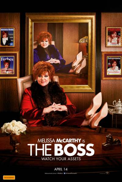 movie poster, The Boss, Festivale film review; 400x593