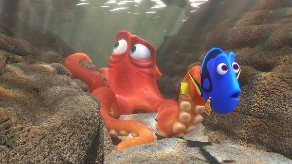 movie still, Finding Dory, Festivale film review page; 600x338