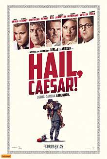 movie poster, Hail Caesar, Festivale film review; 220x326