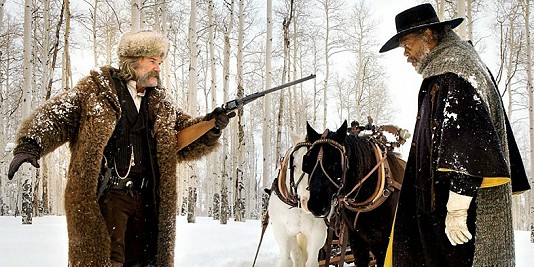 movie still, The Hateful Eight, Festivale film review; 534x267