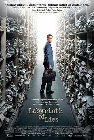 movie poster, Labyrinth of Lies, Festivale film review; 300x445