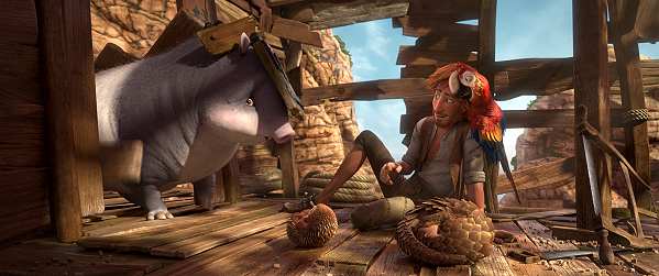 movie still, Robinson Crusoe The Wild Life, Release dates; 599x251