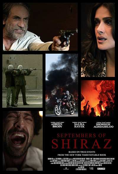 movie poster, Septembers of Shiraz, Festivale film review; 400x589