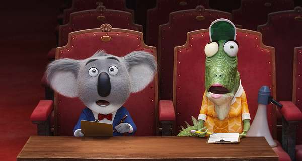 movie still, SING, Coming in December 2016; 600x320