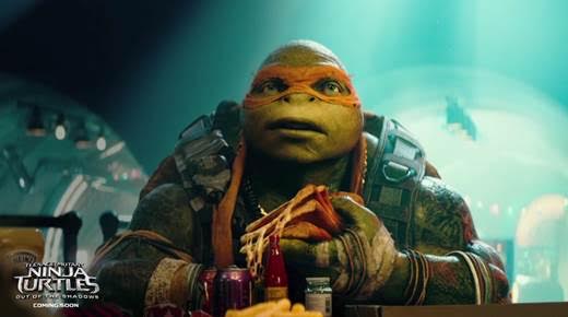 movie still, Teenage Mutant Ninja Turtles Out of the Shadows; 520x290