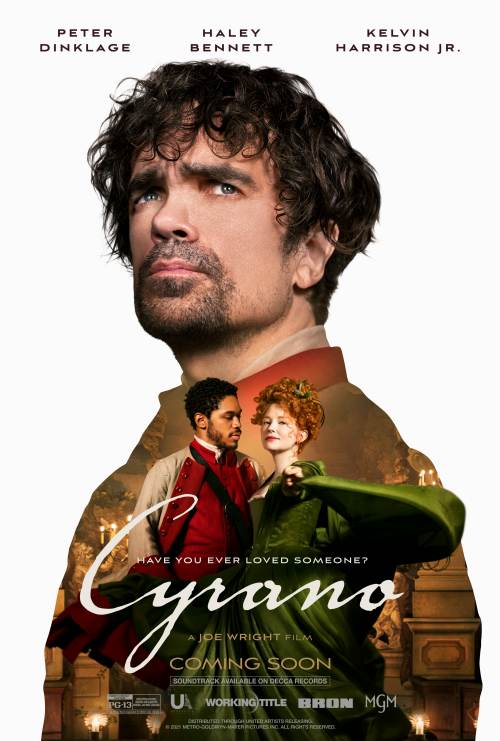 Movie poster, Cyrano; Festivale film review