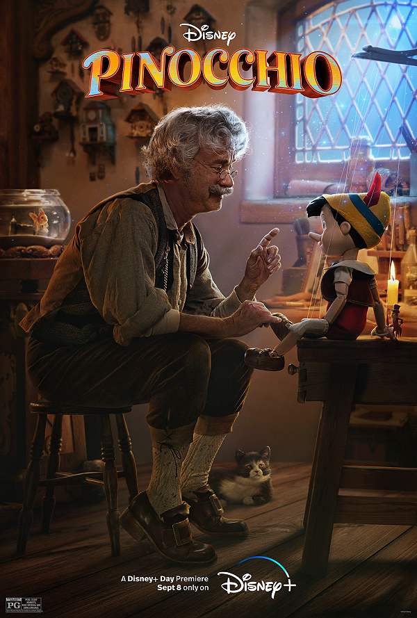 Movie poster, Pinocchio; Festivale film review