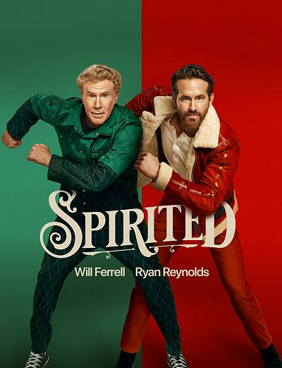 Will Ferrell and Ryan Reynolds in Spirited (c) 2022 Apple TV+;400x521