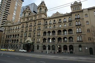 The Hotel Windsor exterior, Melbourne, Victoria, Australia (c) 2014 Ali Kayn; 310x207