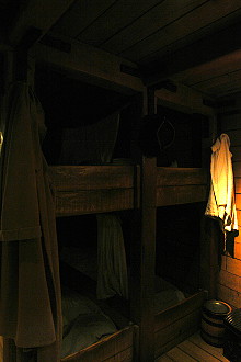 Shipboard accommodations, Immigration Museum, Melbourne, Victoria, Australia; 220x330