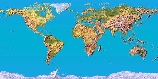 map of the earth; 512x256