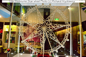 Lego Model of Melbourne Star, photo (c) 2014 Richard Hryckiewicz; 300x200
