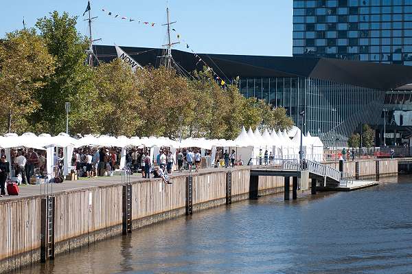 photograph, Melbourne Food and Wine Festival, River Graze; 600x399