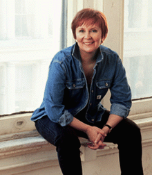 author photograph, Janet Evanovich