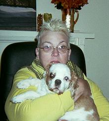 Author Rosemary Edghill, photograph courtesy the author; 220x243