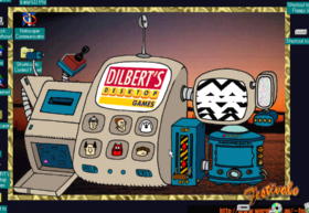 Screen capture, Dilbert's Desktop Games