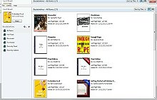 Adobe Digital Editions Bookshelves ; 220x141