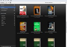 Kindle for PC library display; 219x156