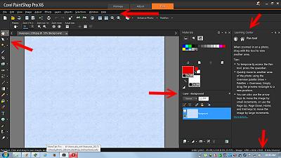Corel PaintShop Pro X6 Edit screen; 400x225
