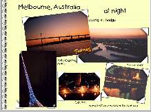 Melbourne at Night, free wallpaper of Victoria, Australia images