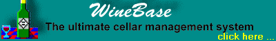 Winebase Cellar Management Software
