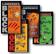 Burglar series books by Lawrence Block; 238x232