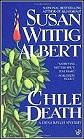 book cover, Chile Death, Susan Wittig Albert; 84x139