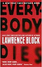 book cover, Everybody Dies, Lawrence Block; 87x140