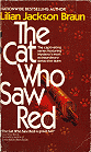 book cover, The Cat Who Saw Red, Lilian Jackson Braun, buy, purchase online