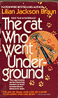 book cover, The Cat Who Went Underground, Lilian Jackson Braun, buy, purchase on-line