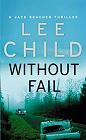 book cover, Without Fail by Lee Child; 86x140