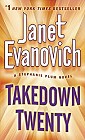 book cover, Takedown Twenty by Janet Evanovich; 85x140
