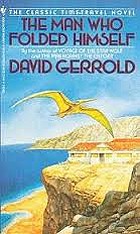 book cover, The Man Who Folded Himself by David Gerrold; 140x234