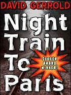 book cover, Night Train to Paris, by David Gerrold; 140x188