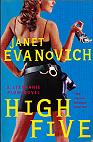 book cover, High Five, janet evanovich book page; high_five.jpg - 5876 Bytes