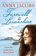 book cover; Farewell to Lancashire by Anna Jacobs; 134x200