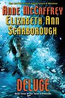 book cover, Deluge, Anne McCaffrey & Elizabeth Ann Scarborough; 94x140