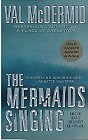 book cover, Mermaids Singing by Val McDermid; 88x140