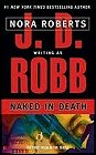 Book cover, Naked in Death, J D Robb (Nora Roberts); 87x140