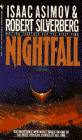 book cover, Nightfall, Isaac Asimov