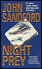 Book cover, Night Prey, John Sandford; 85x140