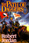 Book cover, Path of Daggers, Robert Jordan; 96x140
