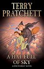 Book cover, A Hat Full of Sky, Terry Pratchett; 90x140