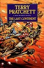 Book cover, The Last Continent, Terry Pratchett; 91x140