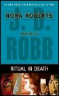 Book cover, Ritual in Death, J D Robb (Nora Roberts); 87x140